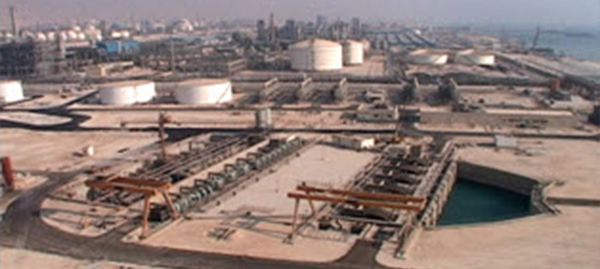 پروژه دريافت آب دريا وتوزيع آب خنک کننده مجتمع پتروشيمي مبين