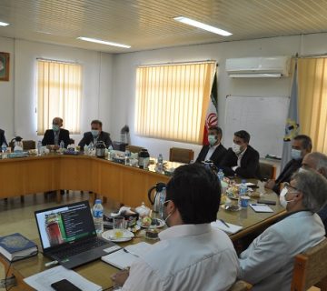 بازدید مدیران ارشد کشتیرانی جمهوری اسلامی ایران از کارخانه صدرا - خزر